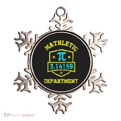 Mathletic Department Funy Math Teacher Student Pi Day Joke Ornament