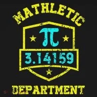 Mathletic Department Funy Math Teacher Student Pi Day Joke Ornament thumb 1