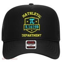 Mathletic Department Funy Math Teacher Student Pi Day Joke Hat thumb 0