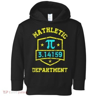 Mathletic Department Funy Math Teacher Student Pi Day Joke Toddler Hoodie