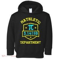 Mathletic Department Funy Math Teacher Student Pi Day Joke Toddler Hoodie thumb 0