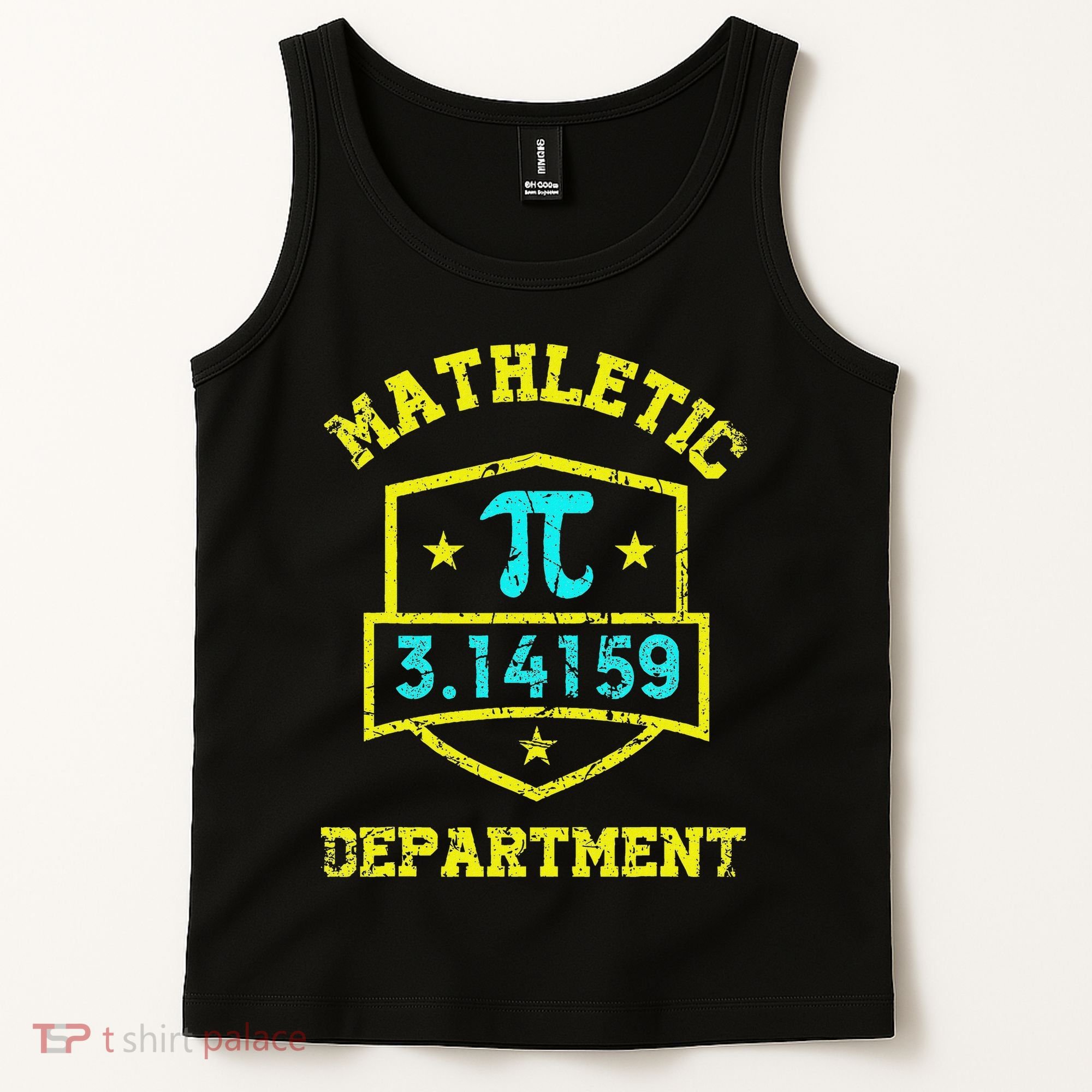 Mathletic Department Funy Math Teacher Student Pi Day Joke Tank Top