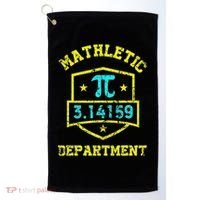 Mathletic Department Funy Math Teacher Student Pi Day Joke Golf Towel thumb 0