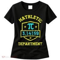 Mathletic Department Funy Math Teacher Student Pi Day Joke Women's T-Shirt thumb 0