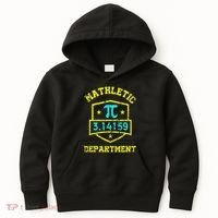 Mathletic Department Funy Math Teacher Student Pi Day Joke Kids Hoodie thumb 0