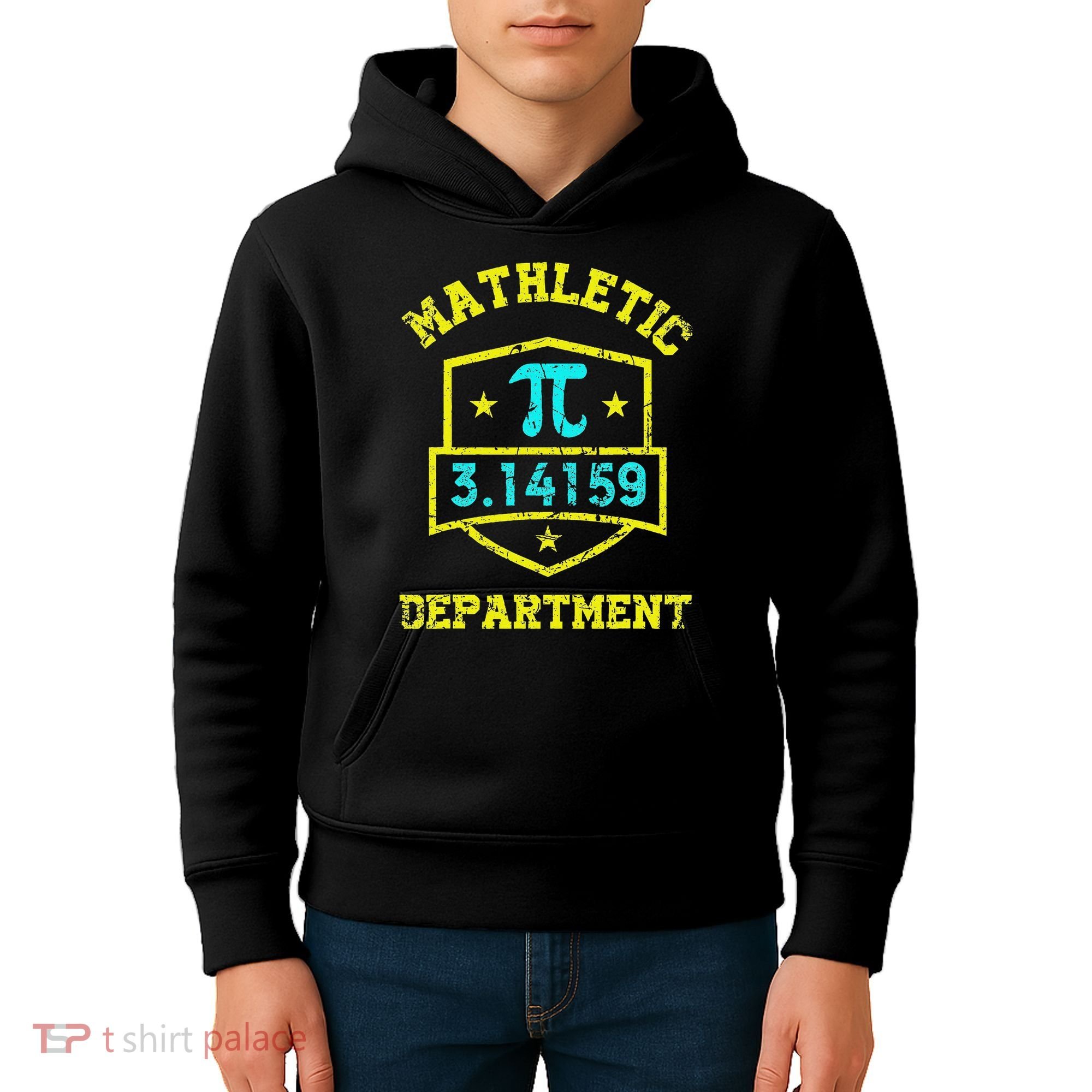 Mathletic Department Funy Math Teacher Student Pi Day Joke Kids Hoodie