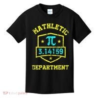 Mathletic Department Funy Math Teacher Student Pi Day Joke Kids T-Shirt thumb 0