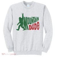 Mountain Dude Funny Bigfoot Sasquatch Hiking Gift Sweatshirt thumb 0