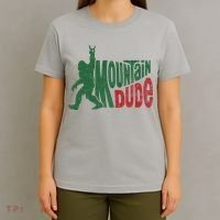 Mountain Dude Funny Bigfoot Sasquatch Hiking Gift T-Shirt thumb 4