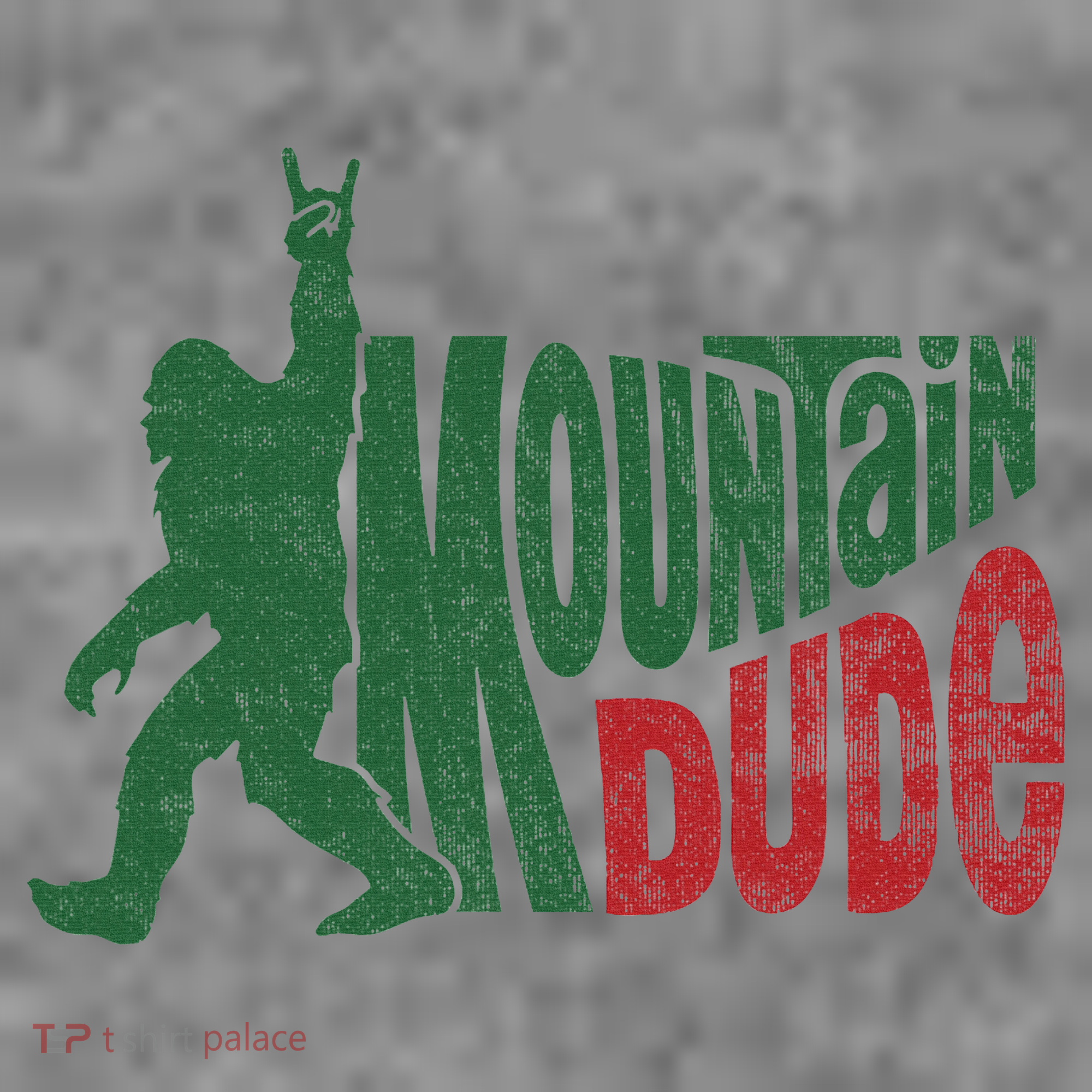 Mountain Dude Funny Bigfoot Sasquatch Hiking Gift Toddler Hoodie