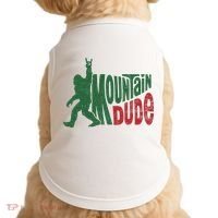 Mountain Dude Funny Bigfoot Sasquatch Hiking Gift Doggie Tank thumb 0