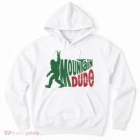 Mountain Dude Funny Bigfoot Sasquatch Hiking Gift Hoodie thumb 0