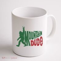 Mountain Dude Funny Bigfoot Sasquatch Hiking Gift Coffee Mug thumb 1