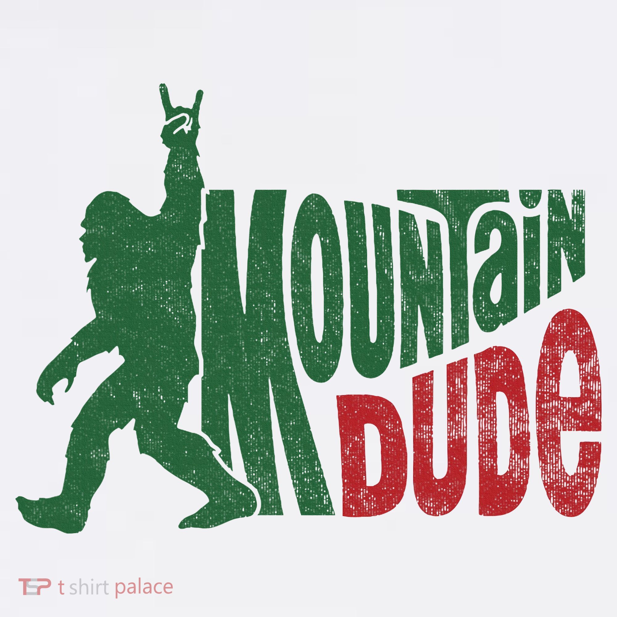 Mountain Dude Funny Bigfoot Sasquatch Hiking Gift Beanie