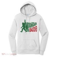 Mountain Dude Funny Bigfoot Sasquatch Hiking Gift Women's Hoodie thumb 0