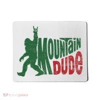 Mountain Dude Funny Bigfoot Sasquatch Hiking Gift Mousepad thumb 0