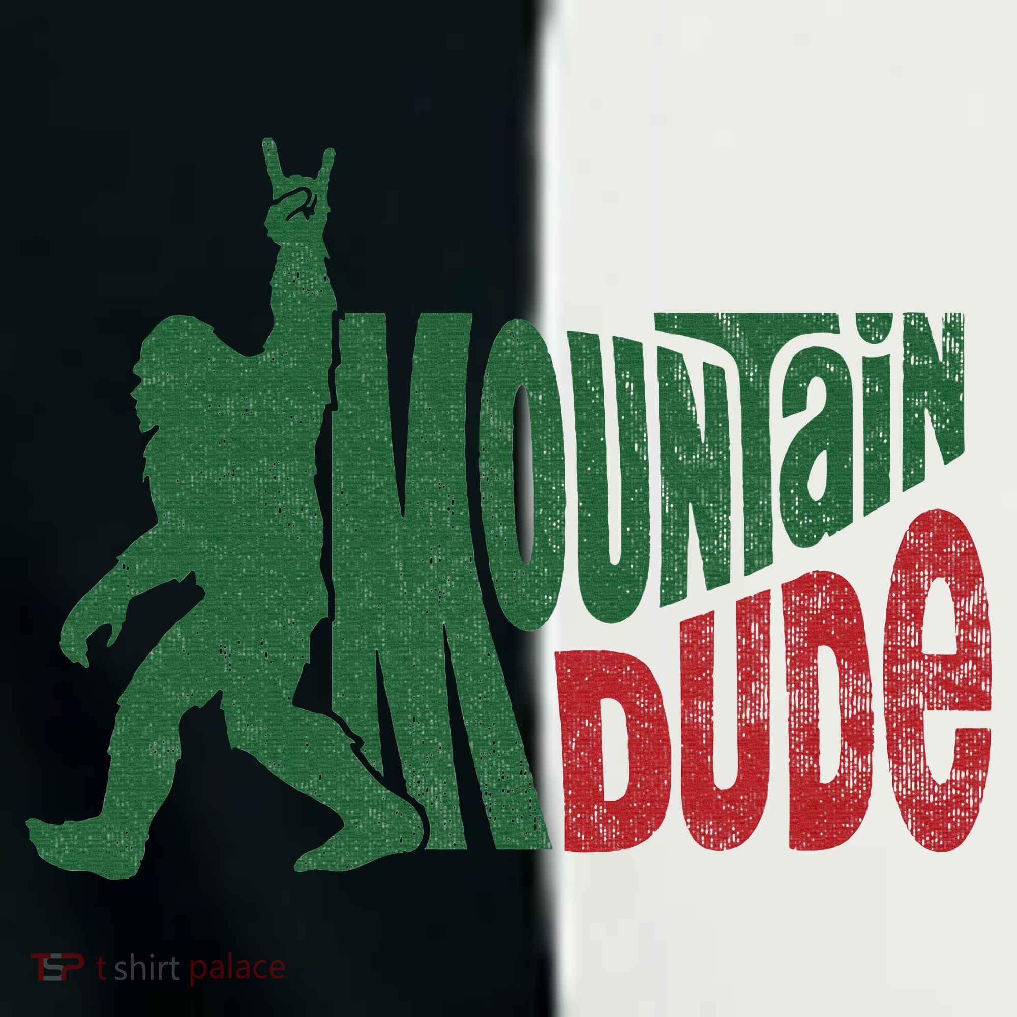 Mountain Dude Funny Bigfoot Sasquatch Hiking Gift Toddler Fine Jersey T-Shirt