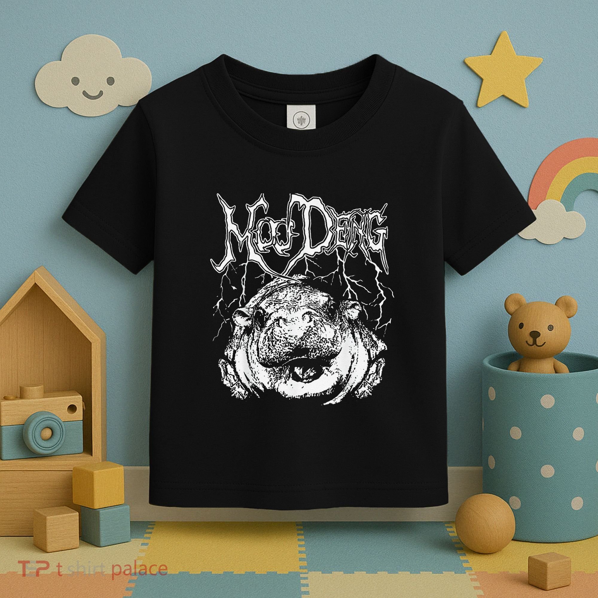 Moo Deng Funny Gift Toddler T-Shirt