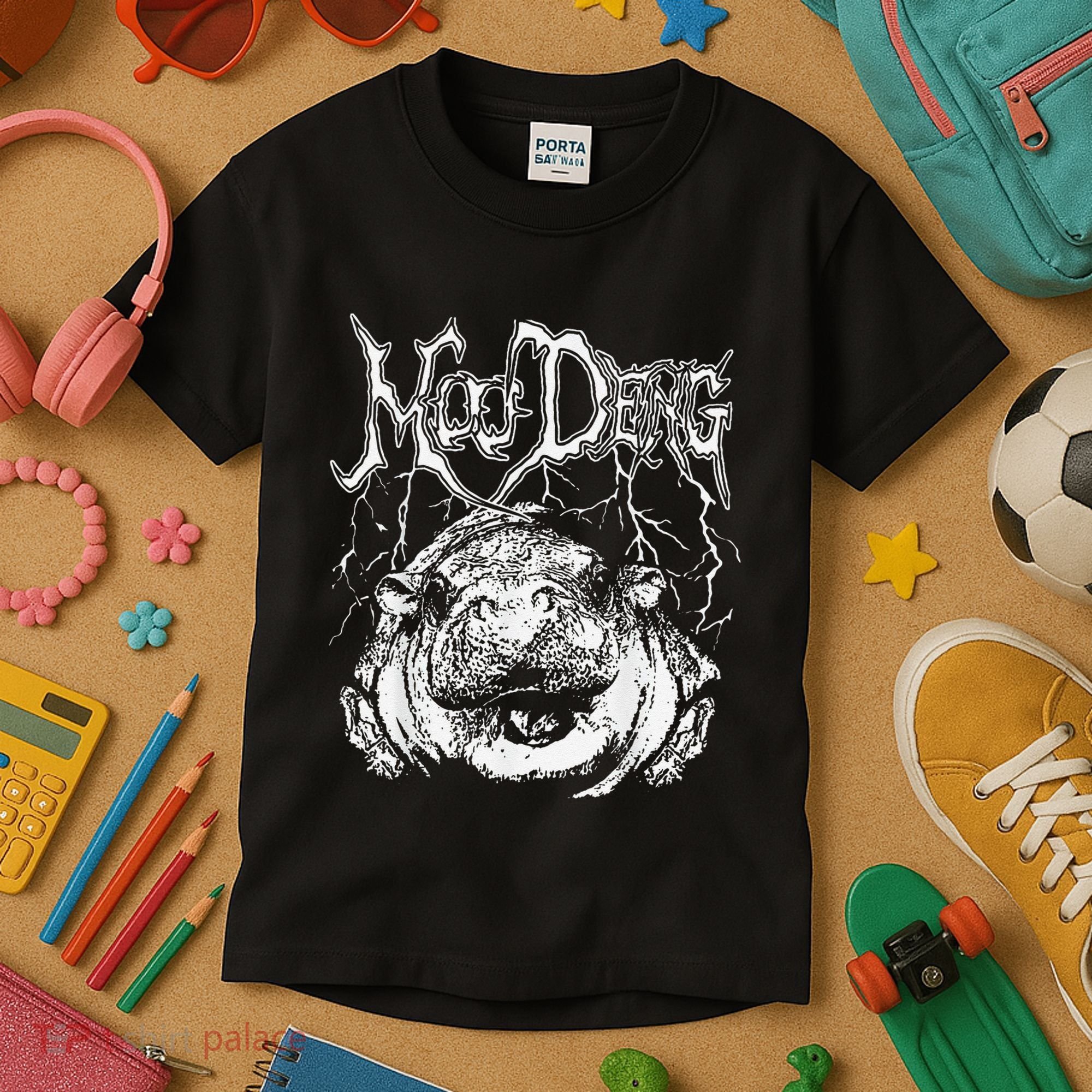 Moo Deng Funny Gift Kids T-Shirt