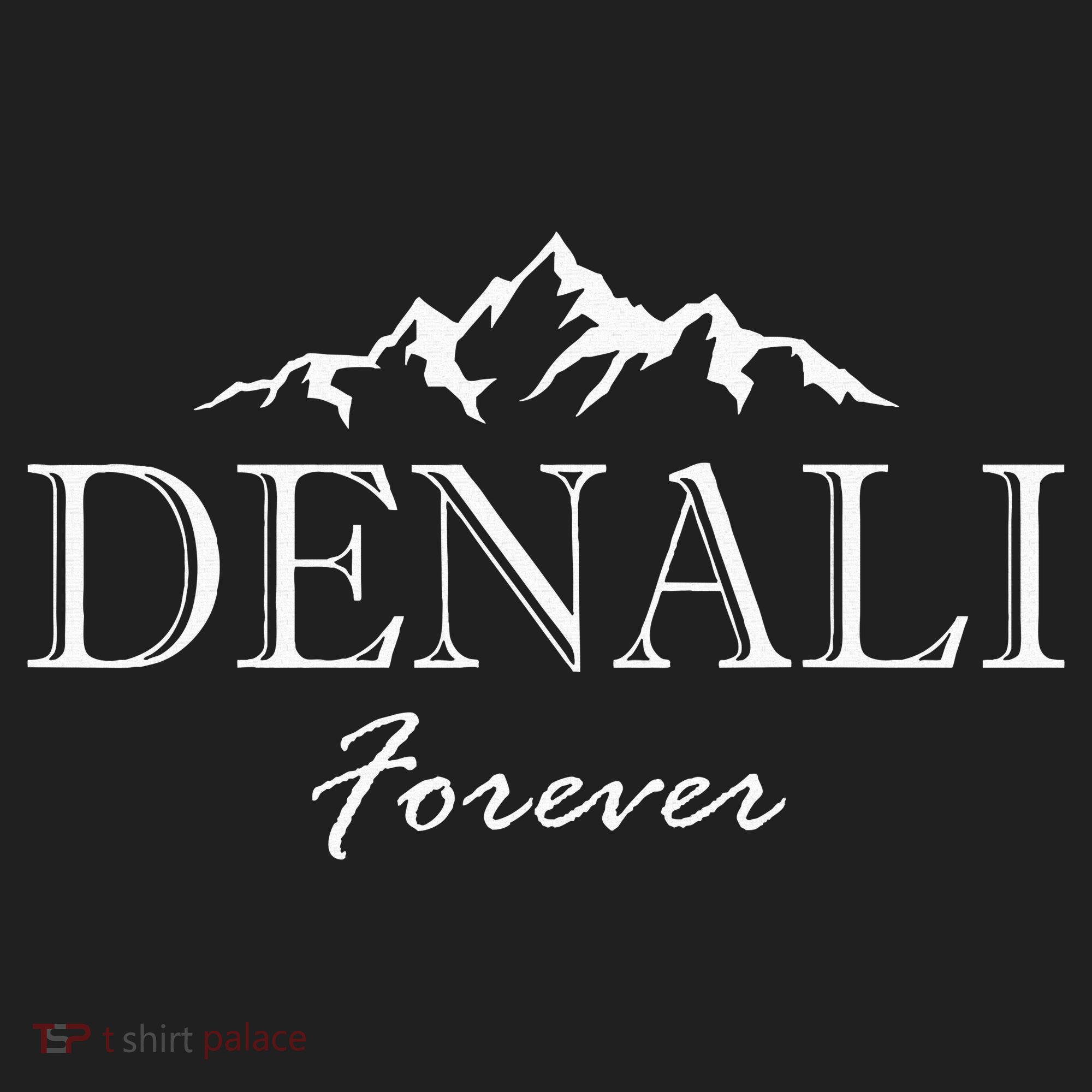 Mount Denali Forever National Park Alaska  Golf Towel