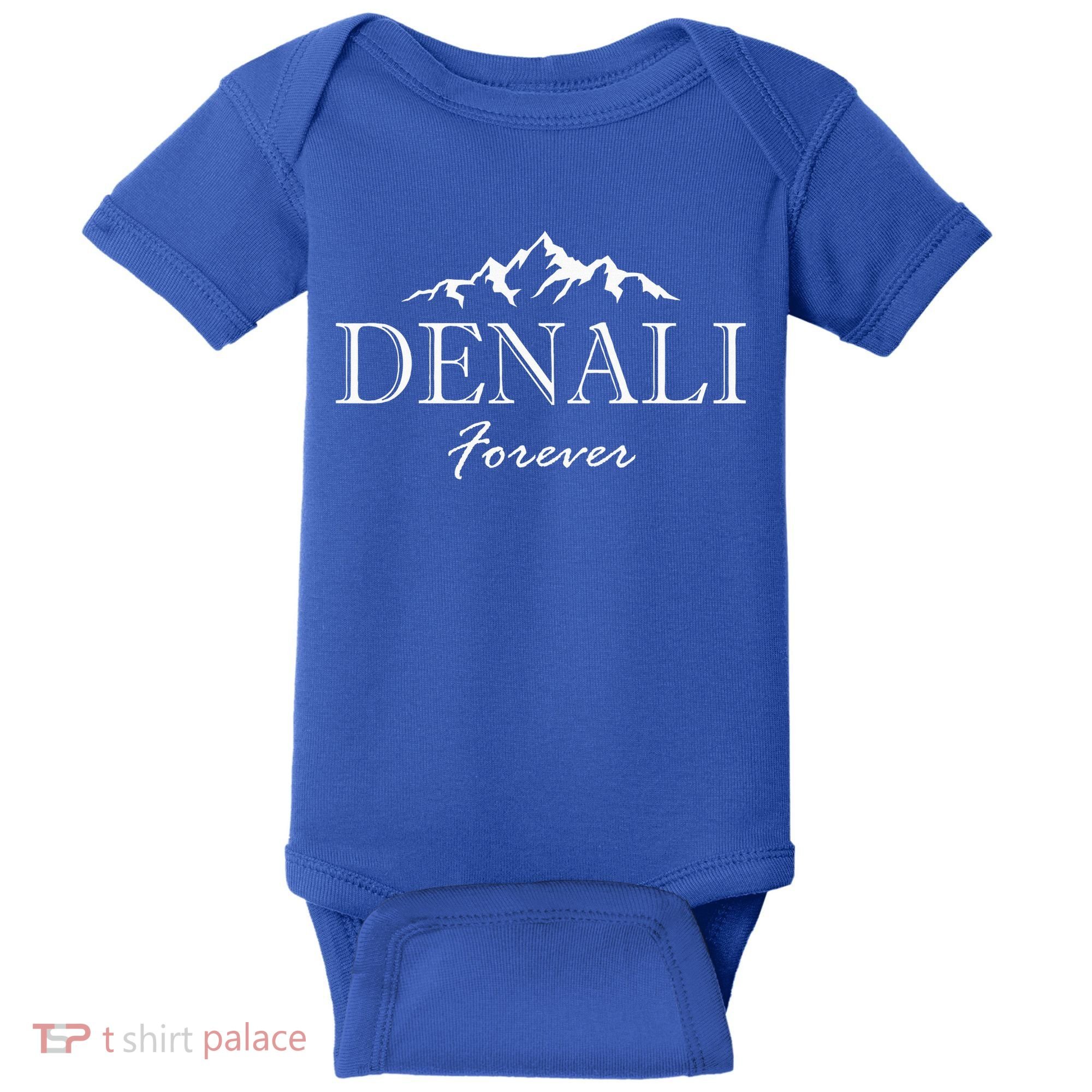 Mount Denali Forever National Park Alaska  Baby Bodysuit