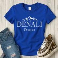 Mount Denali Forever National Park Alaska  Women's T-Shirt thumb 3
