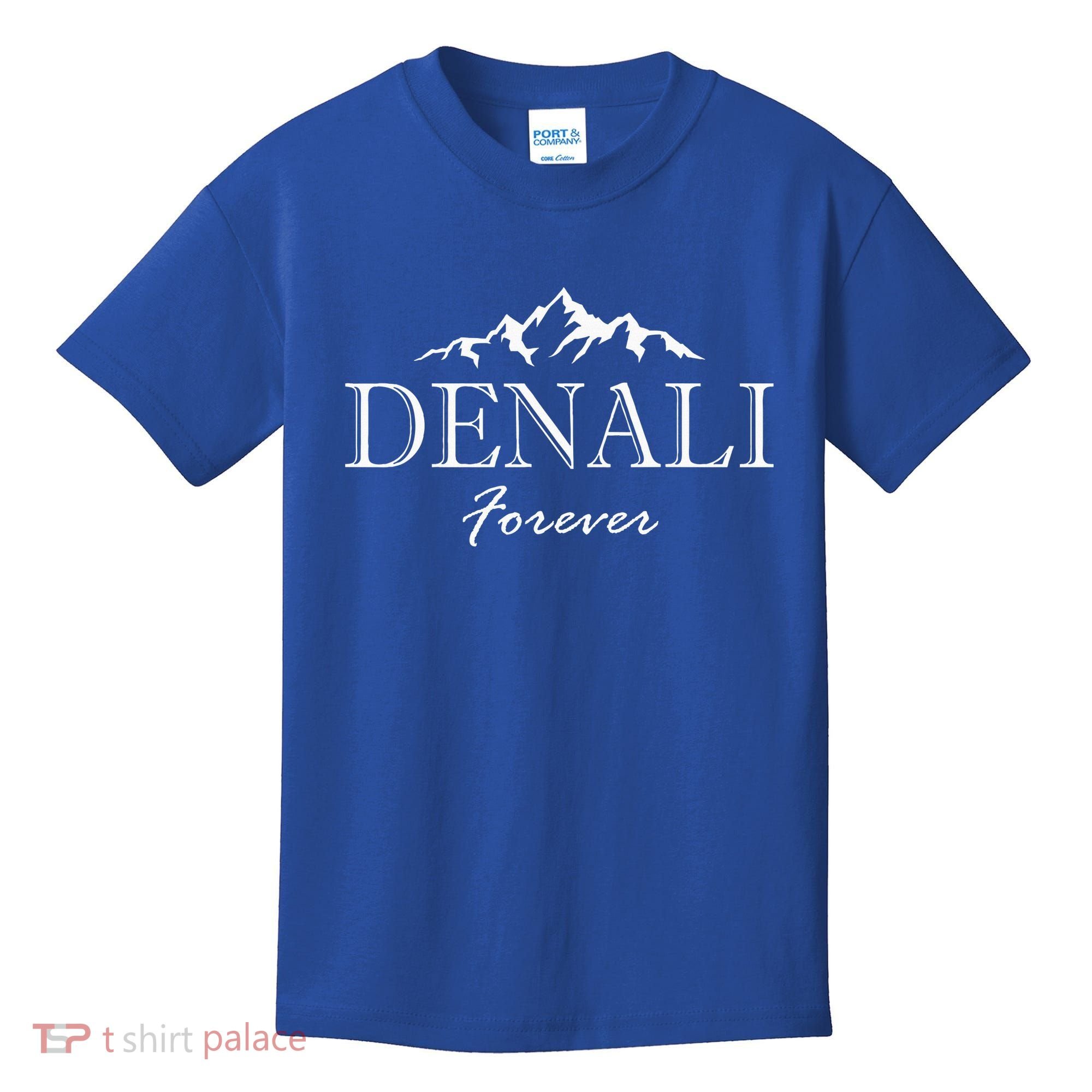 Mount Denali Forever National Park Alaska  Kids T-Shirt