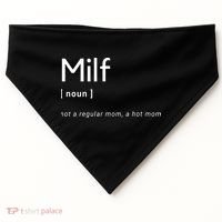 Milf Definition Fit Hot Mom Milf For Mother's Day Funny USA-Made Doggie Bandana thumb 0