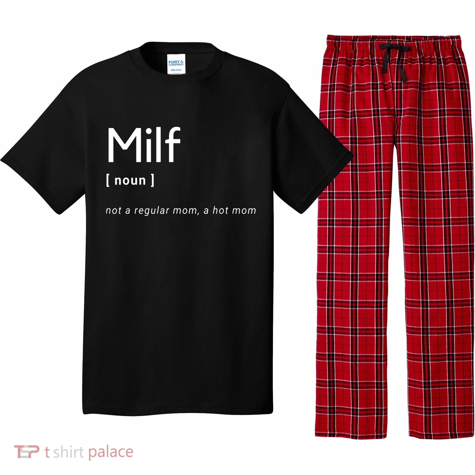 Milf Definition Fit Hot Mom Milf For Mother's Day Funny Pajama Set
