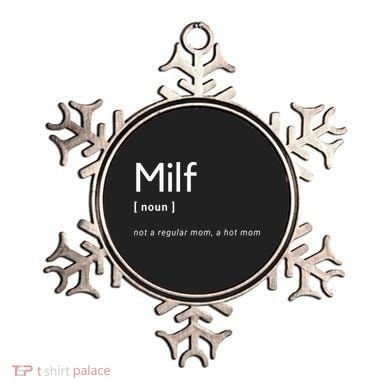 Milf Definition Fit Hot Mom Milf For Mother's Day Funny Ornament