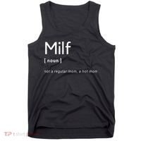 Milf Definition Fit Hot Mom Milf For Mother's Day Funny Tank Top thumb 0