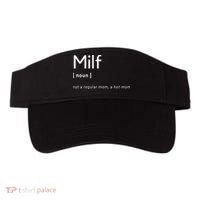 Milf Definition Fit Hot Mom Milf For Mother's Day Funny Visor thumb 0