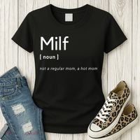 Milf Definition Fit Hot Mom Milf For Mother's Day Funny Women's T-Shirt thumb 3