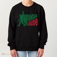 Mountain Dude Funny Bigfoot Women's Sweatshirt thumb 0