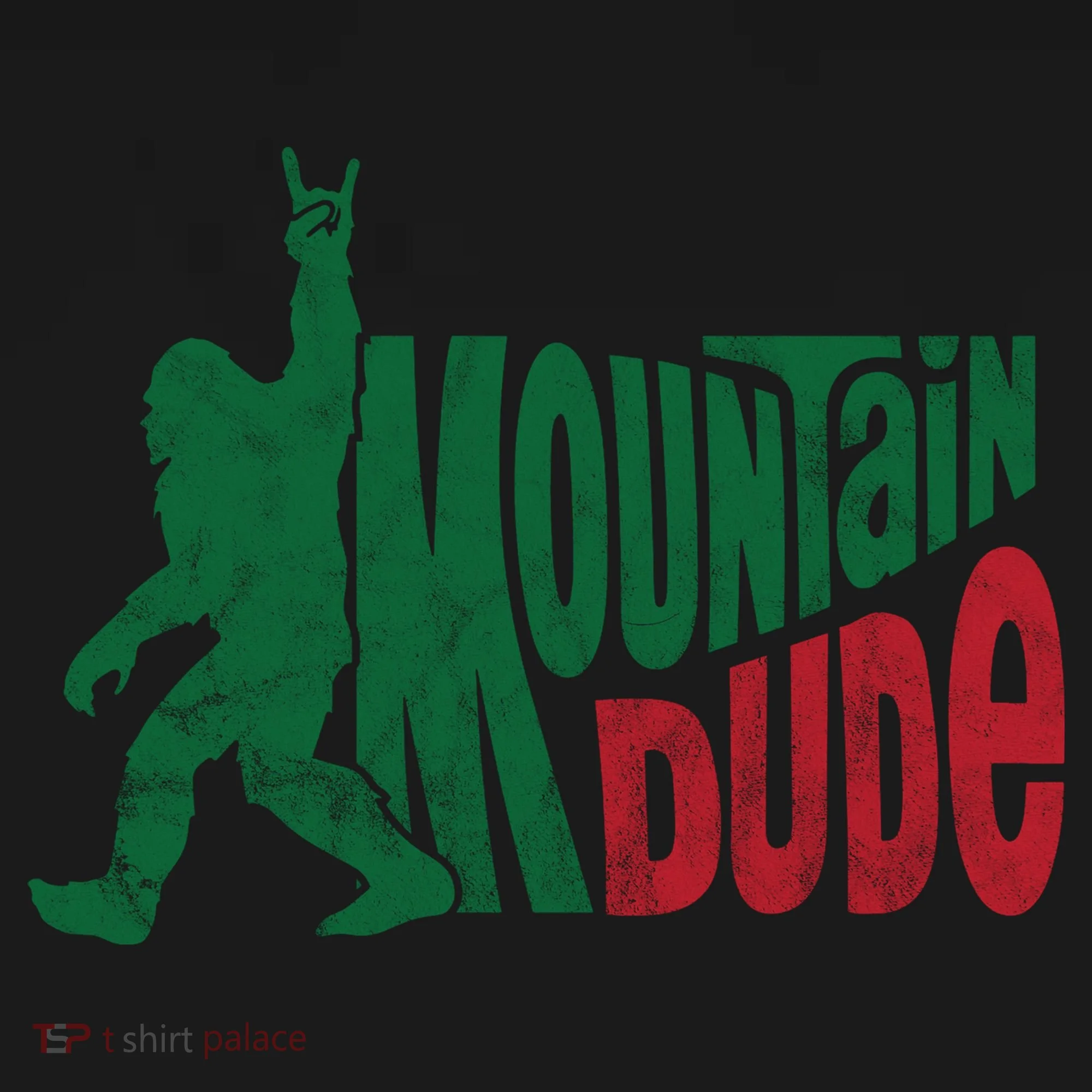 Mountain Dude Funny Bigfoot Toddler Hoodie