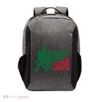 Mountain Dude Funny Bigfoot Vector Backpack thumb 0