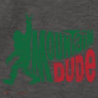Mountain Dude Funny Bigfoot Vector Backpack thumb 2