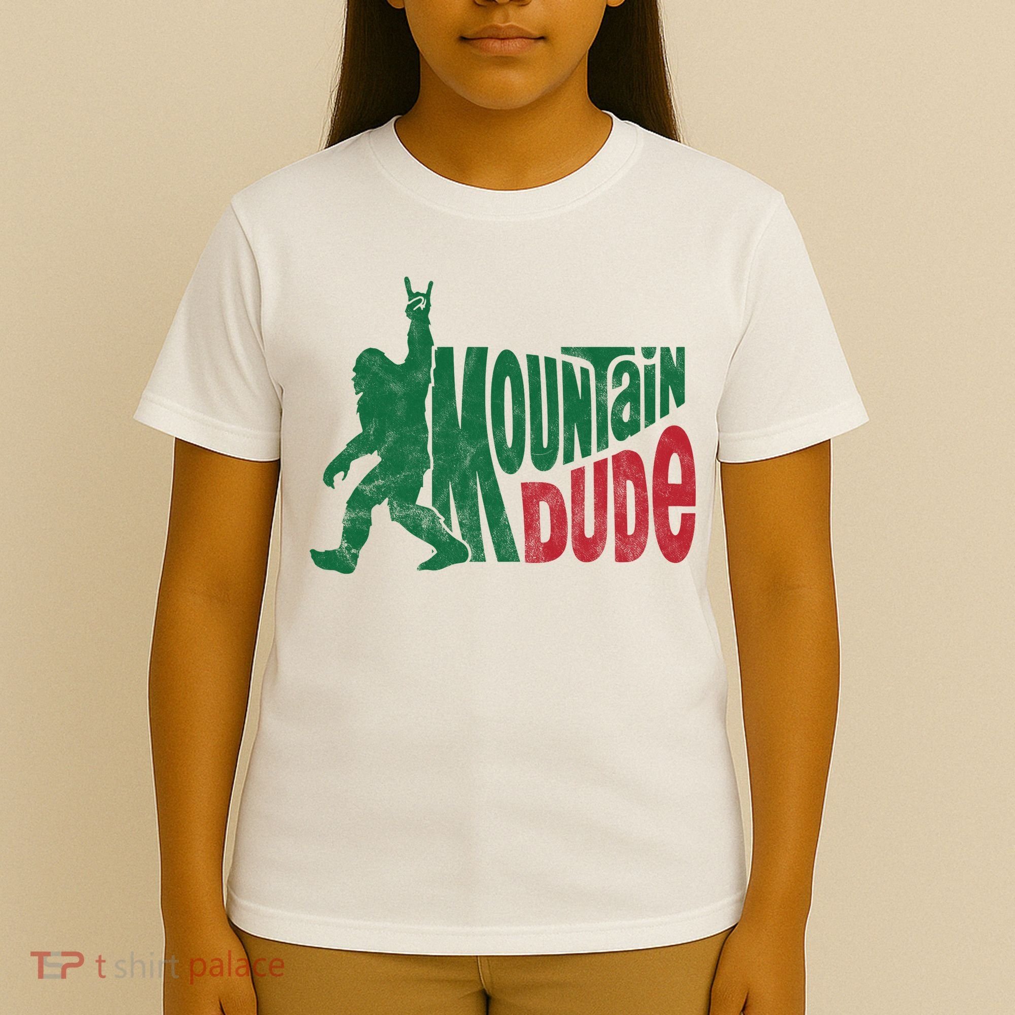 Mountain Dude Funny Bigfoot T-Shirt