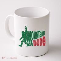 Mountain Dude Funny Bigfoot Coffee Mug thumb 0