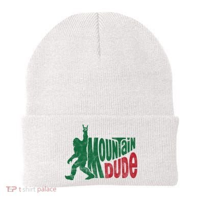 Mountain Dude Funny Bigfoot Beanie