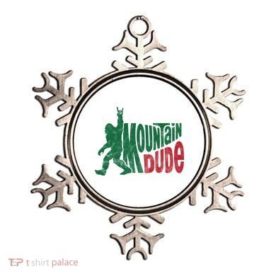 Mountain Dude Funny Bigfoot Ornament