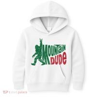 Mountain Dude Funny Bigfoot Kids Hoodie thumb 0