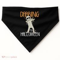Mummy Dabbing For Halloween USA-Made Doggie Bandana thumb 0