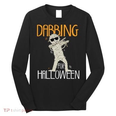 Mummy Dabbing For Halloween Long Sleeve Shirt