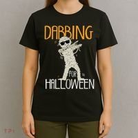 Mummy Dabbing For Halloween T-Shirt thumb 4