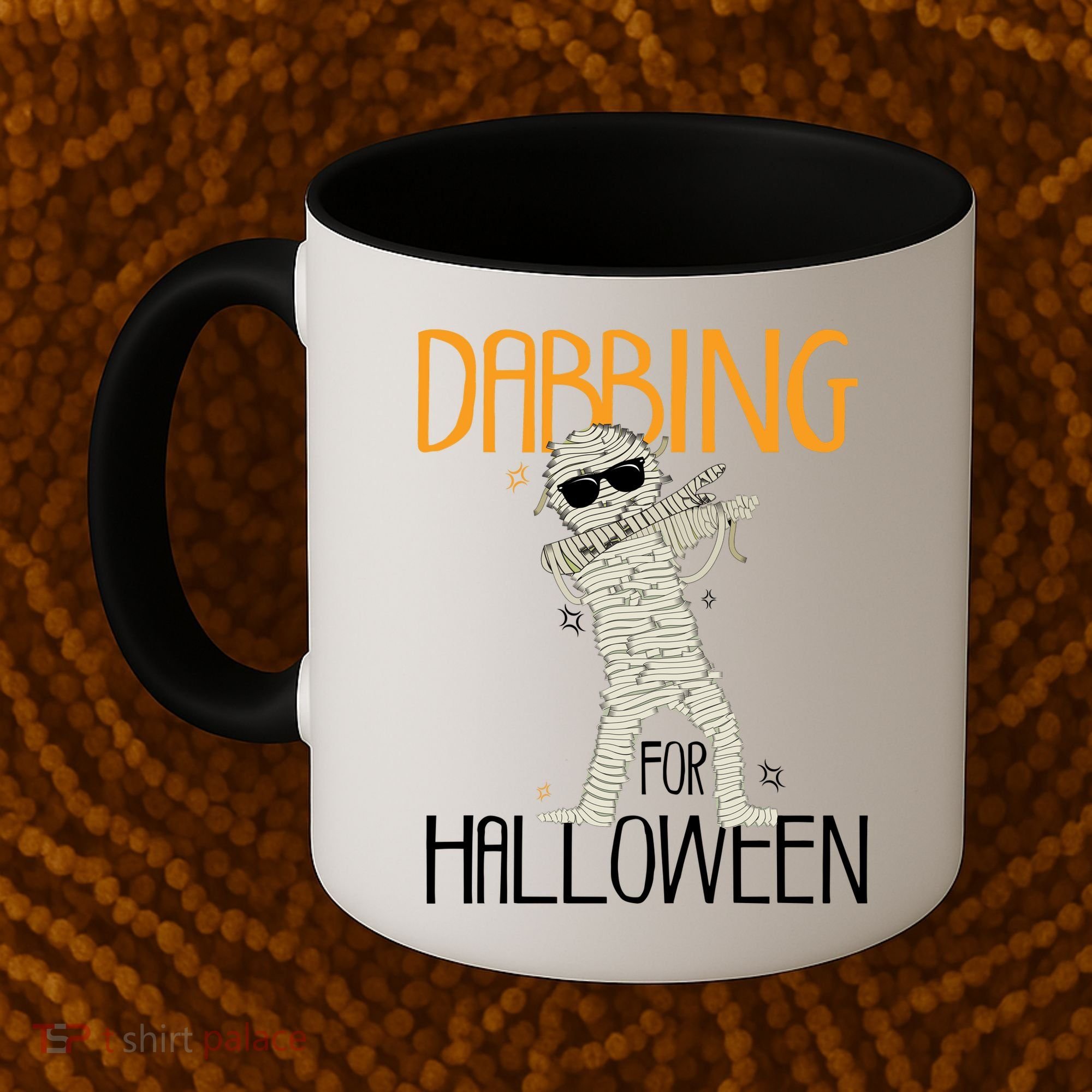 Mummy Dabbing For Halloween Coffee Mug