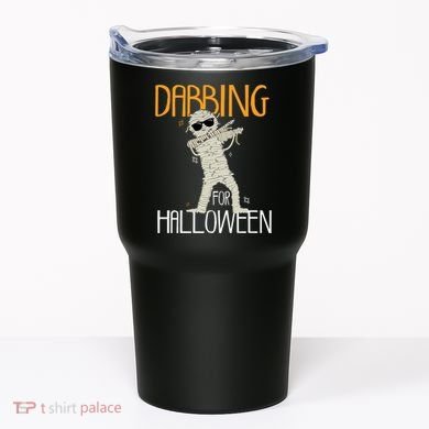 Mummy Dabbing For Halloween Tumbler