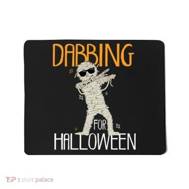 Mummy Dabbing For Halloween Mousepad