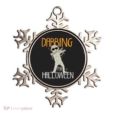 Mummy Dabbing For Halloween Ornament