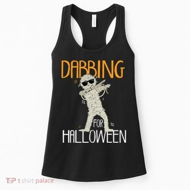 Mummy Dabbing For Halloween Women's Tank Top